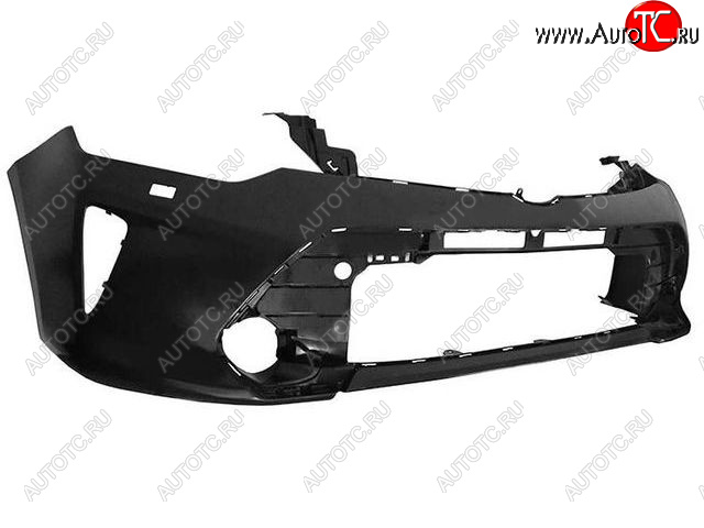 3 499 р. Бампер передний (с отверстием под омыватели фар) BodyParts  Toyota Camry  XV55 (2014-2017) 1-ый рестайлинг (Неокрашенный)  с доставкой в г. Пермь