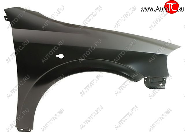 4 999 р. Правое крыло (с отверстием под повторитель поворота, Тайвань) BodyParts Opel Astra G седан (1998-2005) (Неокрашенное)  с доставкой в г. Пермь