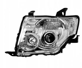 Левая фара (ксенон) BODYPARTS Mitsubishi Pajero  4 V80 (2006-2011) дорестайлинг