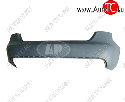 2 349 р. Бампер задний (Тайвань) BodyParts  Audi A4  B8 (2007-2011) дорестайлинг, седан, дорестайлинг, универсал (Неокрашенный)  с доставкой в г. Пермь