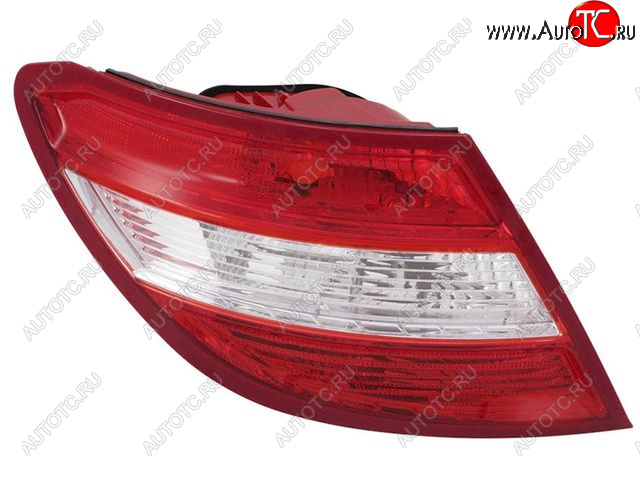 6 299 р. Левый фонарь DEPO Mercedes-Benz C-Class W204 дорестайлинг седан (2007-2011)  с доставкой в г. Пермь