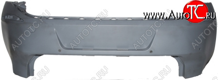 4 849 р. Бампер задний (с отверстием под парктроники, Тайвань) BodyParts Volkswagen Golf 7 дорестайлинг, хэтчбэк 5 дв. (2012-2017) (Неокрашенный)  с доставкой в г. Пермь