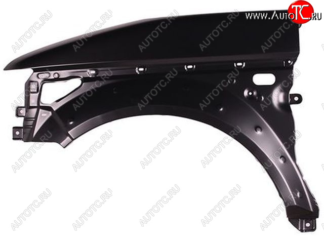 3 399 р. Левое крыло (с отверстием под повторитель поворота, Тайвань) BodyParts  Honda Element  1 (2003-2006) YH дорестайлинг (Неокрашенное)  с доставкой в г. Пермь
