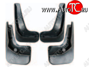 519 р. Комплект брызговиков (4 штуки) BodyParts Ford Focus 3 универсал дорестайлинг (2010-2015)  с доставкой в г. Пермь