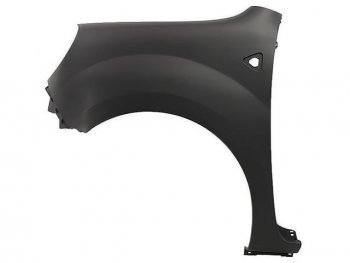 Левое крыло (с отверстием под повторитель поворота, Тайвань) BodyParts Renault Kangoo  KW0 (2008-2013) дорестайлинг