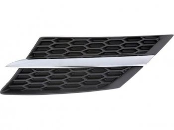 RAV4 13- РЕШЕТКА РАДИАТОРА ЛЕВ ЧЕРН С ХРОМ МОЛДИНГ (Китай) BODYPARTS tyrv413-100-l
