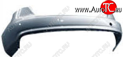 9 649 р. Бампер задний (с отверстием под парктроники) BodyParts  Audi A4  B8 (2011-2015) рестайлинг, седан, рестайлинг, универсал (Неокрашенный)  с доставкой в г. Пермь