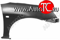 4 999 р. Левое крыло (с отверстием под повторитель поворота, Тайвань) BodyParts  Honda Civic  EU (2000-2006) хэтчбэк 5 дв. дорестайлинг,  хэтчбэк 5 дв. рестайлинг (Неокрашенное)  с доставкой в г. Пермь