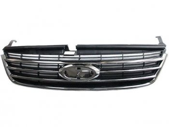 Решетка радиатора (пр-во Китай) BODYPARTS Ford Mondeo (2007-2010) Mk4,BD дорестайлинг, седан (хром)