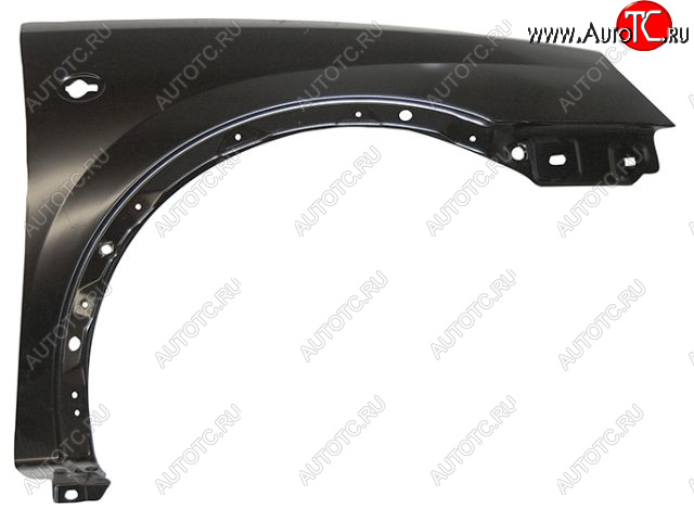 3 069 р. Правое крыло (с отверстием под повторитель поворота, Тайвань) BodyParts  Opel Corsa  C (2000-2006) (Неокрашенное)  с доставкой в г. Пермь