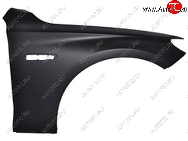 11 649 р. Правое крыло (с отверстием под повторитель поворота, Тайвань) BodyParts  BMW 5 серия  F07 (2009-2013) Gran Turismo лифтбэк дорестайлинг (Неокрашенное)  с доставкой в г. Пермь