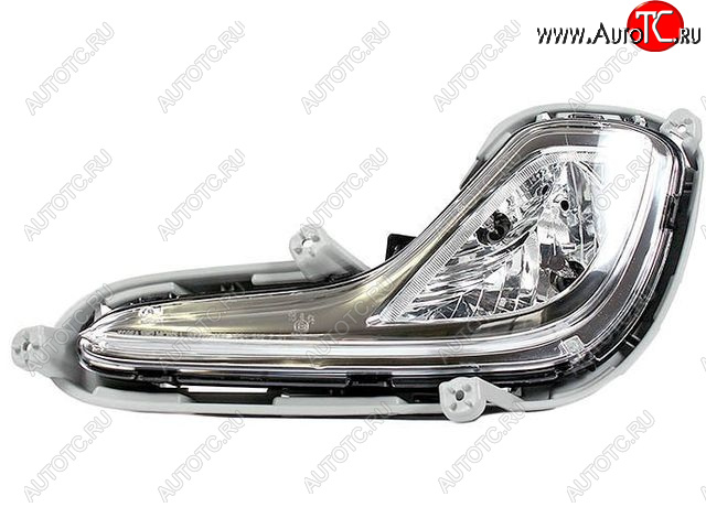 729 р. Противотуманная фара левая BODYPARTS  Hyundai Solaris  RBr (2010-2014) седан дорестайлинг  с доставкой в г. Пермь