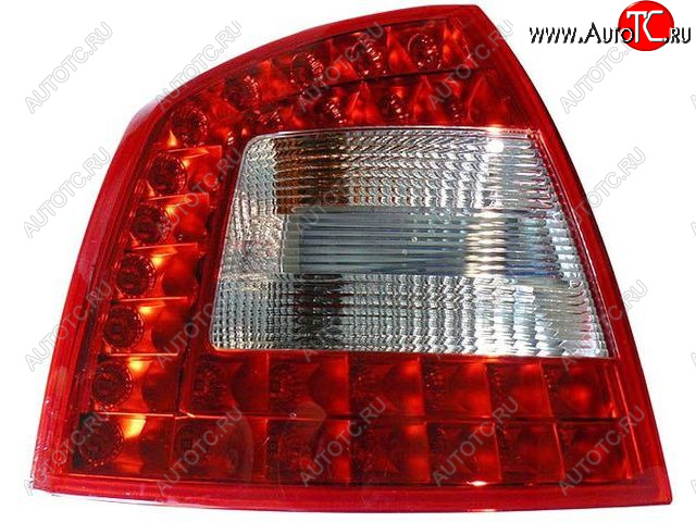 5 699 р. Левый фонарь (диодная) DEPO  Skoda Octavia  A5 (2008-2013) лифтбэк рестайлинг  с доставкой в г. Пермь