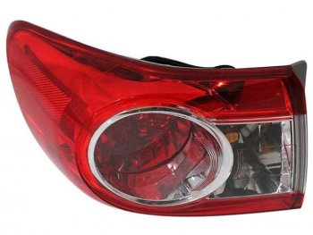 Левый фонарь (внешний) BodyParts Toyota Corolla ( E140,  E150) (2009-2013) седан рестайлинг