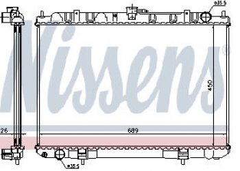 7 999 р. X-TRAIL РАДИАТОР ОХЛАЖДЕН 2.2 (дизель) (NISSENS) (AVA) NISSENS nnxtr01-910  с доставкой в г. Пермь. Увеличить фотографию 1