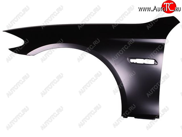 6 599 р. Левое крыло (с отверстием под повторитель поворота, Тайвань) BodyParts  BMW 5 серия  F10 (2009-2017) седан дорестайлинг, рестайлинг, седан (Неокрашенное)  с доставкой в г. Пермь