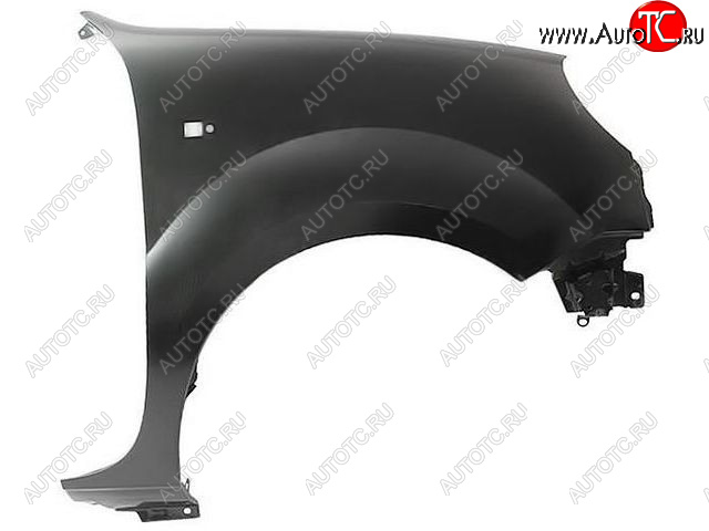 4 199 р. Правое крыло (с отверстием под повторитель поворота, Тайвань) BodyParts  Renault Kangoo  KC (2003-2007) рестайлинг (Неокрашенное)  с доставкой в г. Пермь