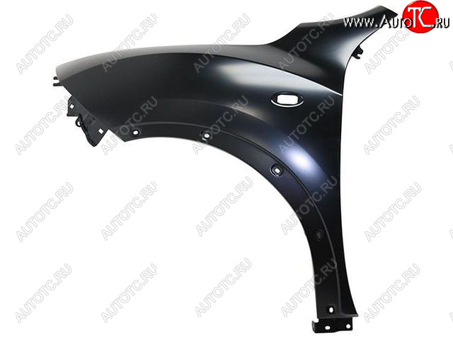 4 999 р. Левое крыло (с отверстием под повторитель поворота, Тайвань) BodyParts  Nissan Juke  1 YF15 (2010-2014) дорестайлинг (Неокрашенное)  с доставкой в г. Пермь