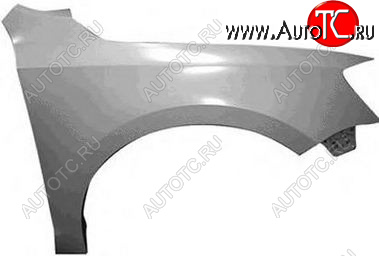 5 449 р. Правое крыло (Тайвань) BodyParts  Volkswagen Jetta  A6 (2011-2015) седан дорестайлинг (Неокрашенное)  с доставкой в г. Пермь