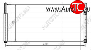 4 699 р. G.VITARA 06- КОНДЕНСАТОР КОНДИЦ (см.каталог) BODYPARTS szgvt06-931  с доставкой в г. Пермь