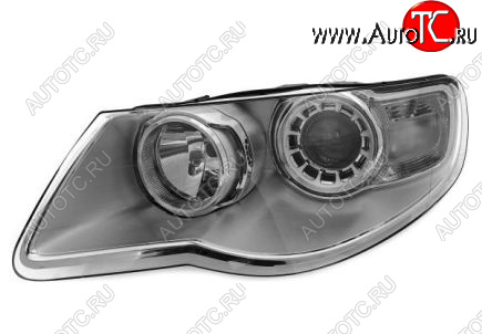 15 999 р. Левая фара (c электрокорректором) DEPO  Volkswagen Touareg  GP (2006-2010) рестайлинг  с доставкой в г. Пермь