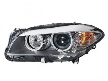 Левая фара (c электрокорректором) DEPO BMW 5 серия  F10 (2009-2013) седан дорестайлинг
