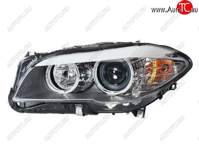 13 599 р. Левая фара (c электрокорректором) DEPO  BMW 5 серия  F10 (2009-2013) седан дорестайлинг  с доставкой в г. Пермь