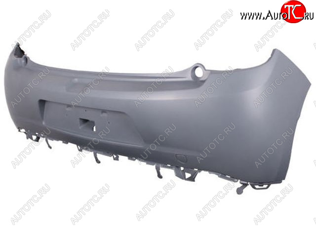 8 299 р. Бампер задний (Тайвань) BodyParts  CITROEN C3  дорестайлинг (2009-2015) (Неокрашенный)  с доставкой в г. Пермь