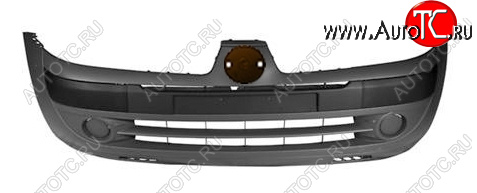 3 479 р. Бампер передний BodyParts  Renault Clio ( CB,  BB) (2001-2012) рестайлинг, хэтчбэк 3 дв., рестайлинг, хэтчбэк 5 дв. (Неокрашенный)  с доставкой в г. Пермь