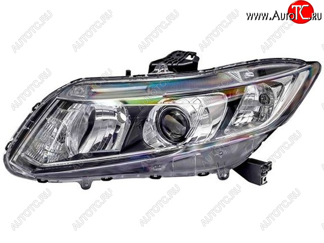 9 499 р. Левая фара (под корректор) DEPO  Honda Civic  FB (2011-2016) седан  с доставкой в г. Пермь