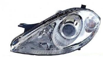 Левая фара (c электрокорректором) DEPO Mercedes-Benz A class  W169 (2005-2008) дорестайлинг, хэтчбэк 5 дв. (линзован)