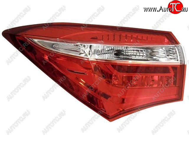 2 499 р. Левый фонарь задний (диодный, внешний) BodyParts Toyota Corolla E180 дорестайлинг (2013-2016)  с доставкой в г. Пермь