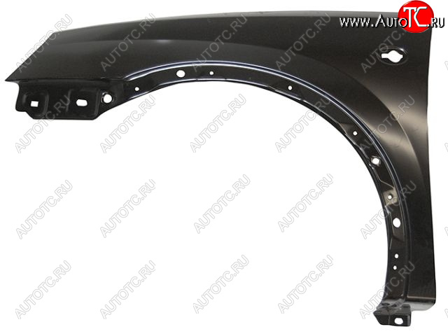3 069 р. Левое крыло (с отверстием под повторитель поворота, Тайвань) BodyParts  Opel Corsa  C (2000-2006) (Неокрашенное)  с доставкой в г. Пермь