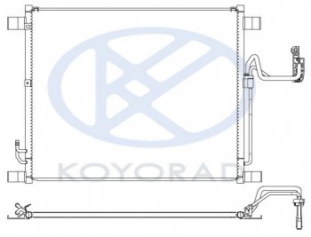 7 849 р. FX35 {EX35 09-} КОНДЕНСАТОР КОНДИЦ (KOYO) KOYORAD ifx3508-930  с доставкой в г. Пермь. Увеличить фотографию 1