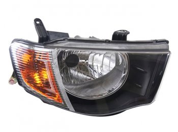 Правая фара (под корректор) DEPO Mitsubishi L200  4 (2006-2014)  дорестайлинг