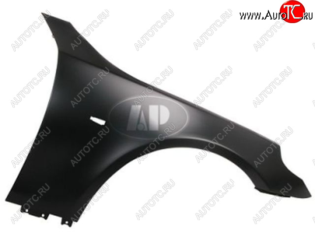 4 199 р. Правое крыло (с отверстием под повторитель поворота, Тайвань) BodyParts  BMW 5 серия  E60 (2003-2007) седан дорестайлинг (Неокрашенное)  с доставкой в г. Пермь