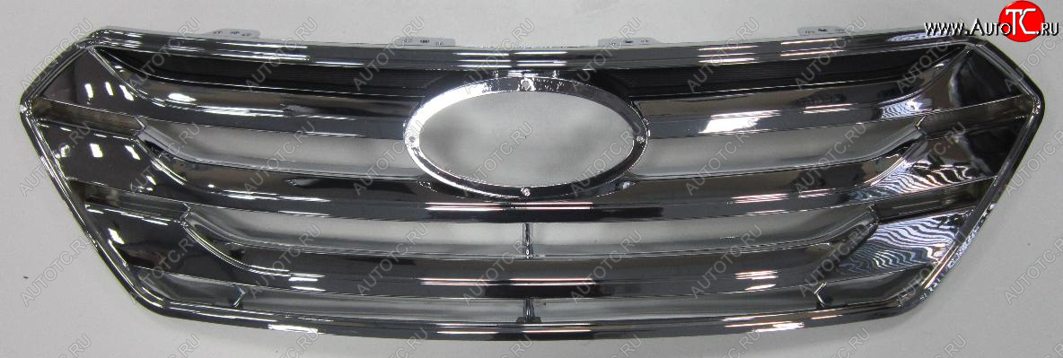 5 249 р. Решетка радиатора (пр-во Китай) BODYPARTS  Hyundai Santa Fe  DM (2012-2016) дорестайлинг  с доставкой в г. Пермь