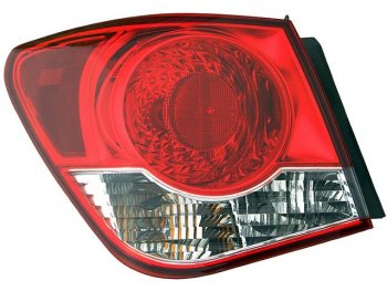 Левый фонарь задний (внешний) BodyParts Chevrolet Cruze  J300 (2009-2015) седан дорестайлинг, седан рестайлинг
