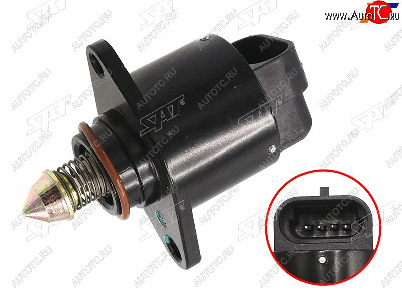 729 р. Клапан холостого хода OPEL ASTRA F ASTRA G VECTRA B ZAFIRA A CORSA A CORSA B TIGRA A SAT ST-340-0020  с доставкой в г. Пермь