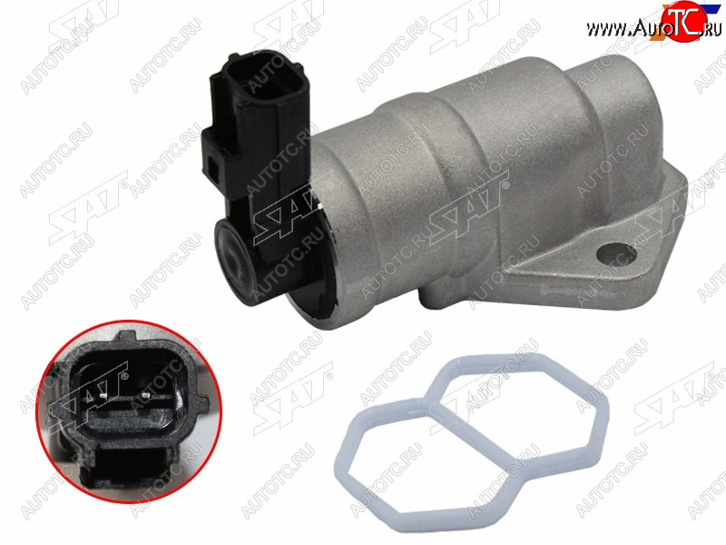 3 279 р. Клапан холостого хода FORD MONDEO III 00-07 FOCUS  04- SAT ST-340-0014  с доставкой в г. Пермь