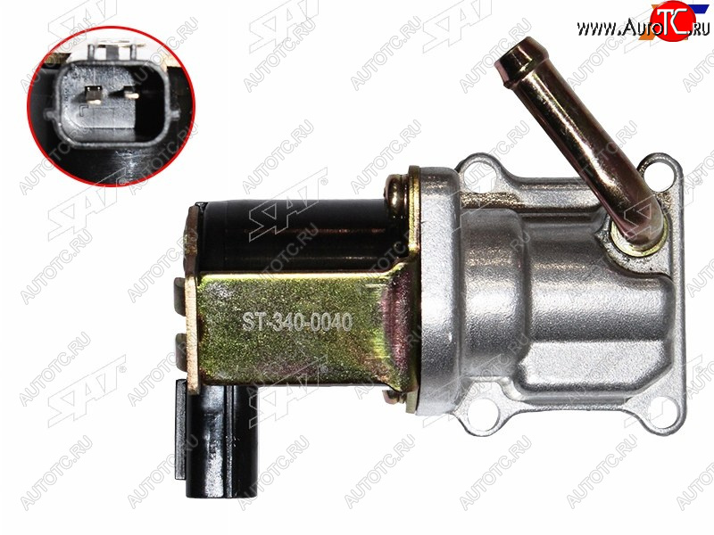 6 749 р. Клапан холостого хода MAZDA 323 98-03 626 97-02 MPV 99-06 PREMACY 99-05 SAT ST-340-0040  с доставкой в г. Пермь