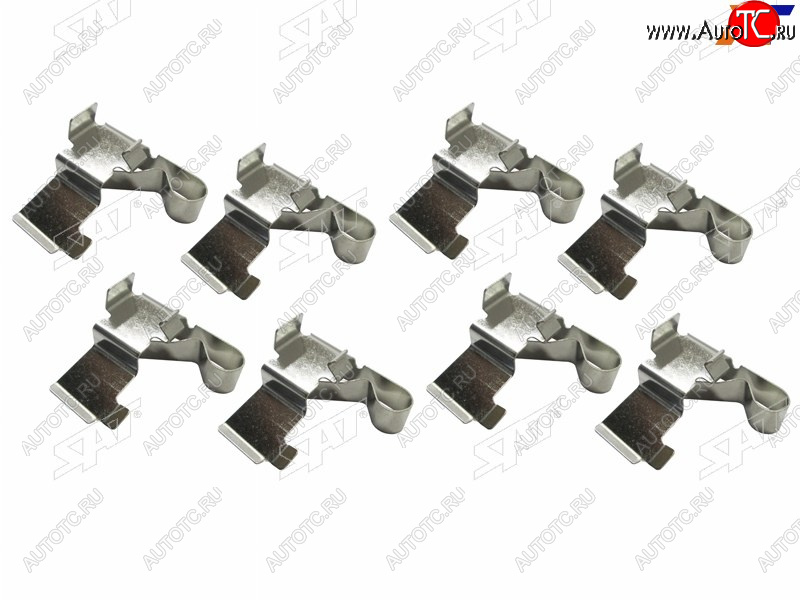299 р. Комплект монтажный тормозных колодок RR TOYOTA HARRIER 98-03CAMRY 91-01LEXUS RX300 98-03 SAT ST-349-0010  с доставкой в г. Пермь