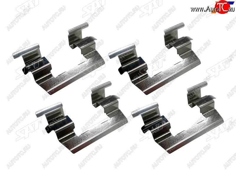 329 р. Комплект монтажный тормозных колодок FR NISSAN MARCH K11CUBE Z10SUNNY B15 98-BLUEBIRD G10 00-05 SAT ST-349-0005  с доставкой в г. Пермь