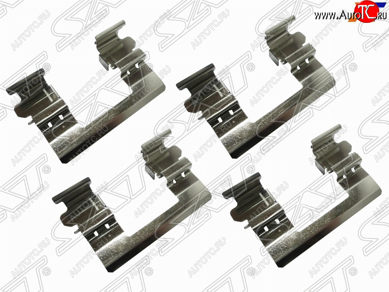 319 р. Комплект монтажный тормозных колодок FR NISSAN QASHQAI 06-14X-TRAIL 07-14 SAT ST-349-0039  с доставкой в г. Пермь