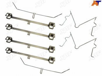 245 р. Комплект монтажный тормозных колодок FR TOYOTA LAND CRUISER 100LEXUS LX470 98-- SAT ST-349-0048  с доставкой в г. Пермь. Увеличить фотографию 1