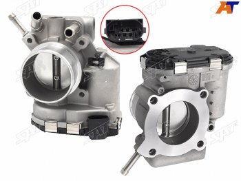 Дроссельная заслонка Hyundai Solaris 10-17  Kia Ceed 06-16  Cerato 08-13  Rio 11-17  Soul 08-14 SAT ST-35100-2B150