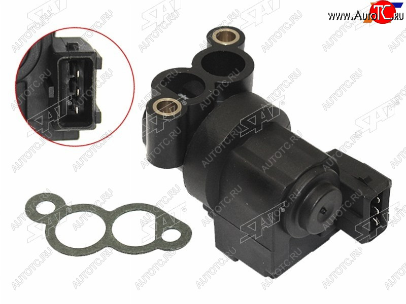 1 689 р. Клапан холостого хода 1,3-1,6 DOHC ACCENT 00-GETZ 02-CERATO 06- SAT ST-35150-22600  с доставкой в г. Пермь