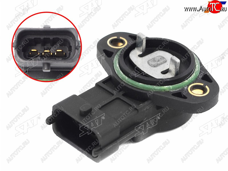 799 р. Датчик положения дроссельной заслонки 1,41,6 HYUNDAI AccentGetzSonata 05-KIA Rio 05- SAT ST-35170-26900  с доставкой в г. Пермь