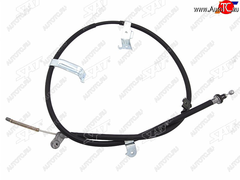 2 299 р. Трос стояночного тормоза LH SAT Nissan Juke 1 YF15 дорестайлинг (2010-2014)  с доставкой в г. Пермь