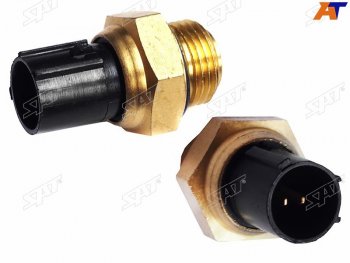 359 р. Датчик температуры включения вентилятора HONDA B18BB20BK20AK24AL15AF22BF23AG20AD13B-D17B SAT ST-37760-P00-004  с доставкой в г. Пермь. Увеличить фотографию 1
